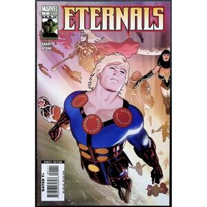 Eternals #1 2008 1st App The Horde Daniel Acuña Knauf‎ Marvel VF+/NM